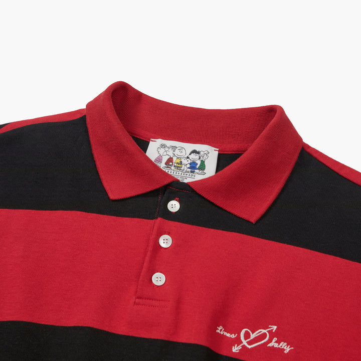 Linus Balloon Stripe Polo Shirt