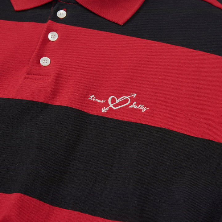 Linus Balloon Stripe Polo Shirt