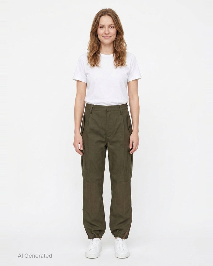 Cargo Japanese Trench Trousers | Maison Margiela | Club21 - front