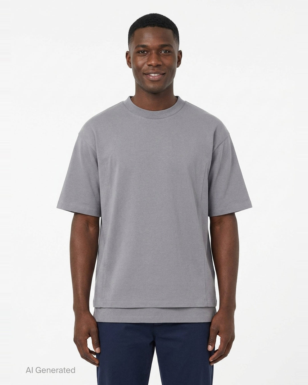Double Layer Short Sleeve Tee | Maison Margiela | Club21 - front