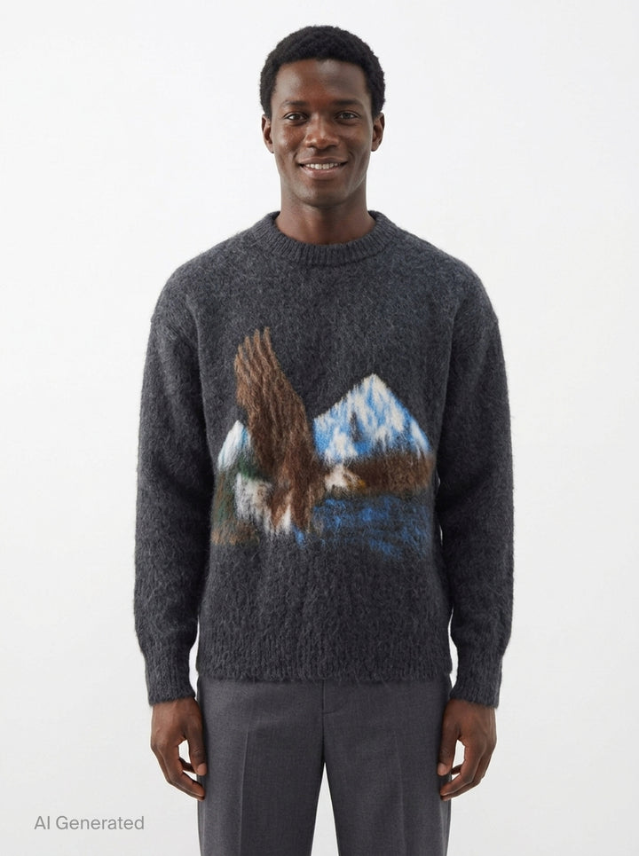 Eagle Mountain Knit Sweater | Maison Margiela | Club21 - front