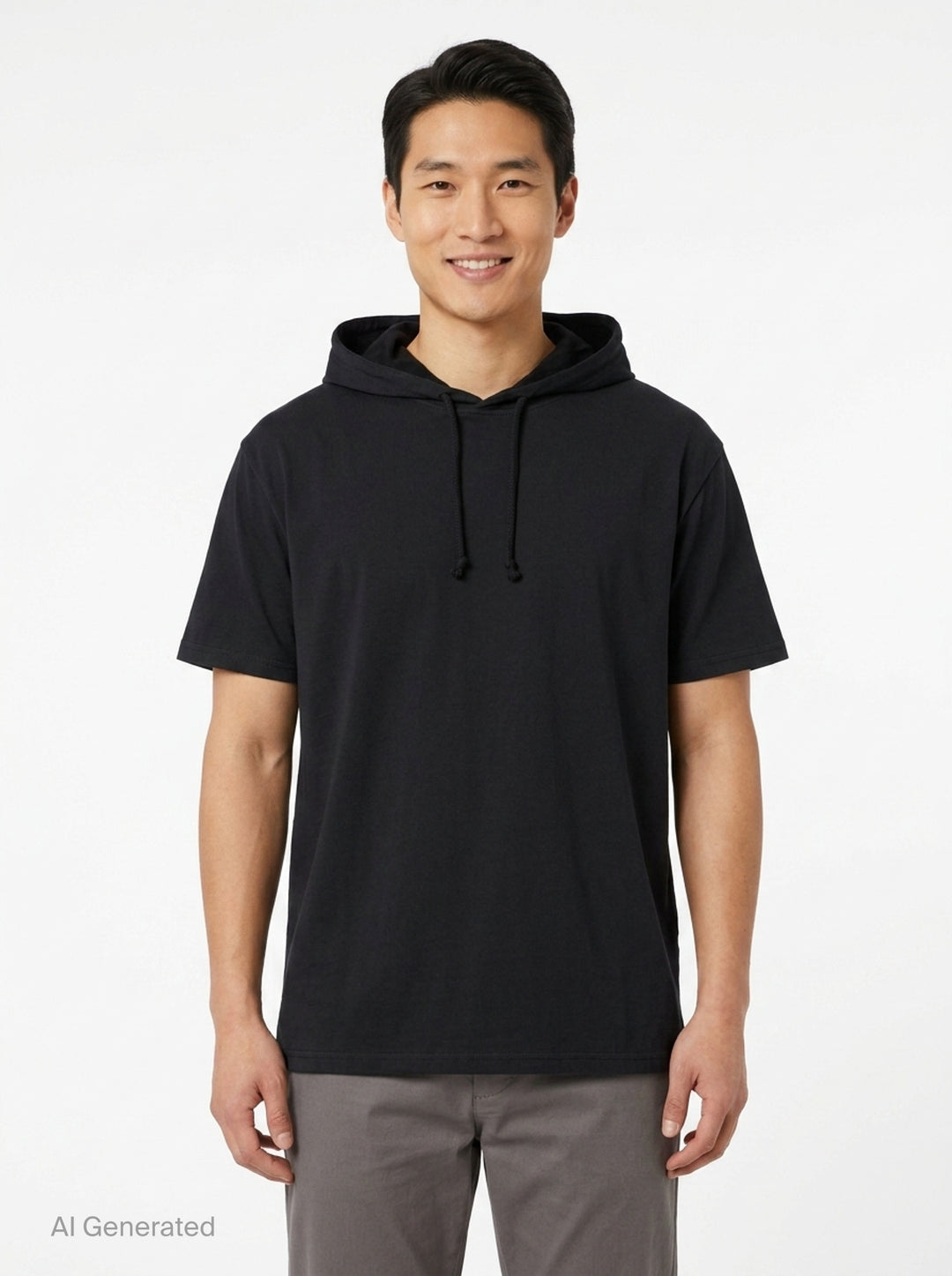 Short Sleeve Hooded Tee | Maison Margiela | Club21 - front