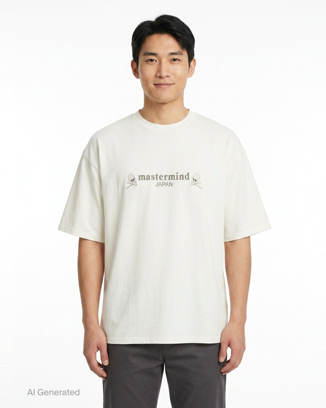 Boxy Short Sleeve Tee | Mastermind Japan | Club21 - front