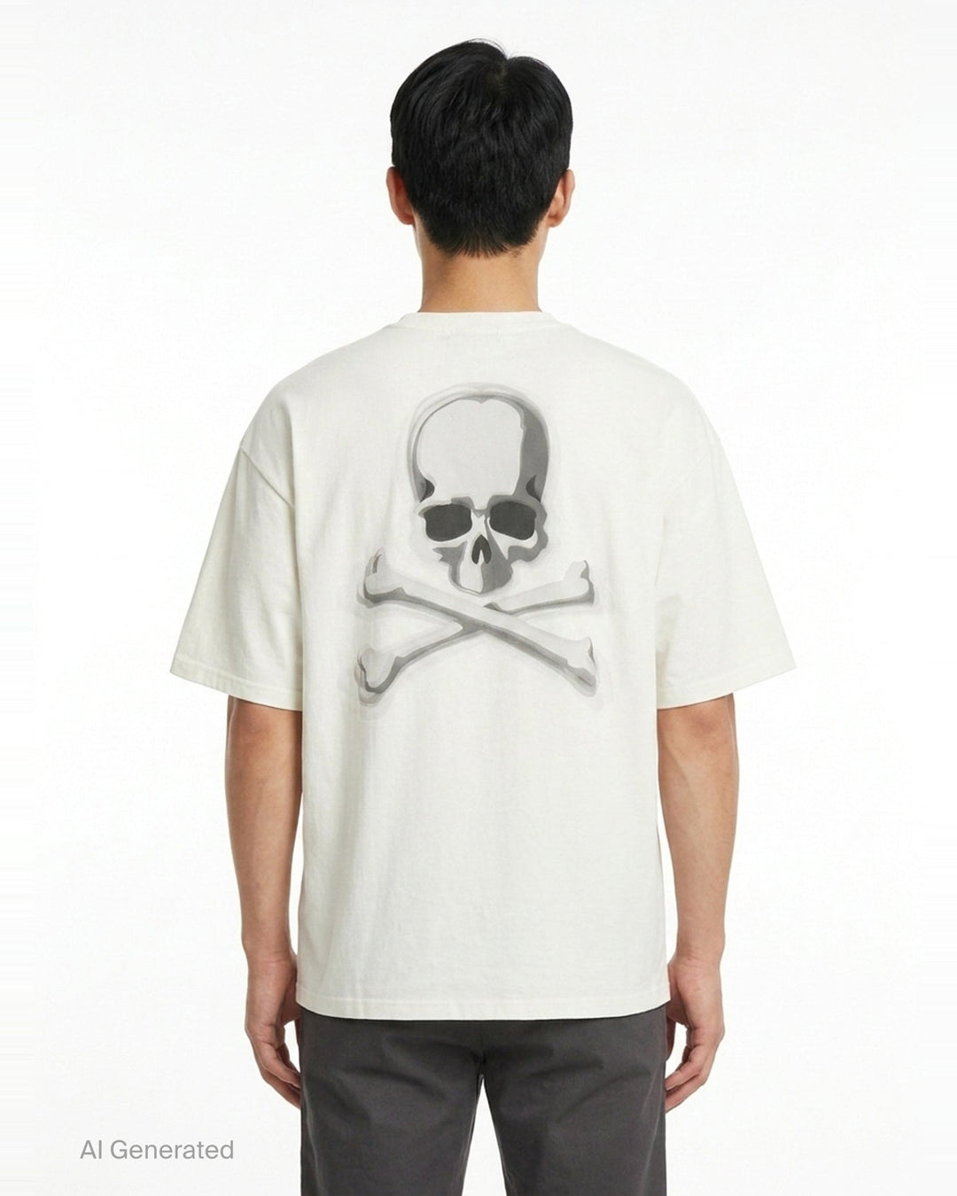 Boxy Short Sleeve Tee | Mastermind Japan | Club21 - back
