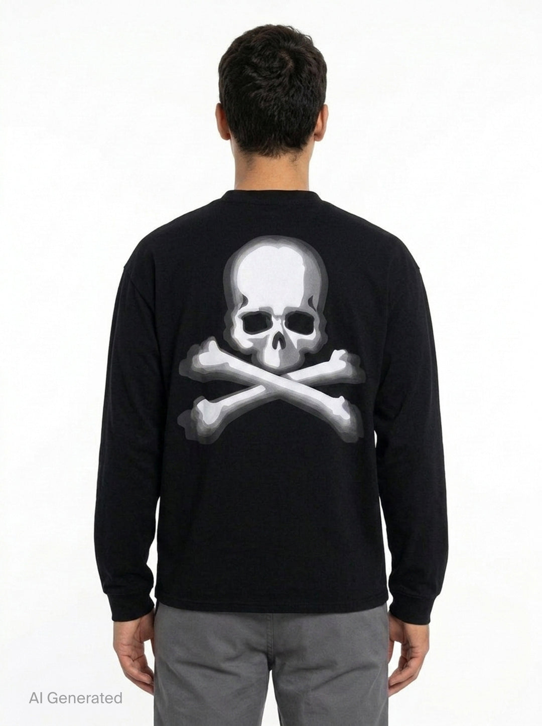OG Boxy Long Sleeve Tee | Mastermind Japan | Club21 - back