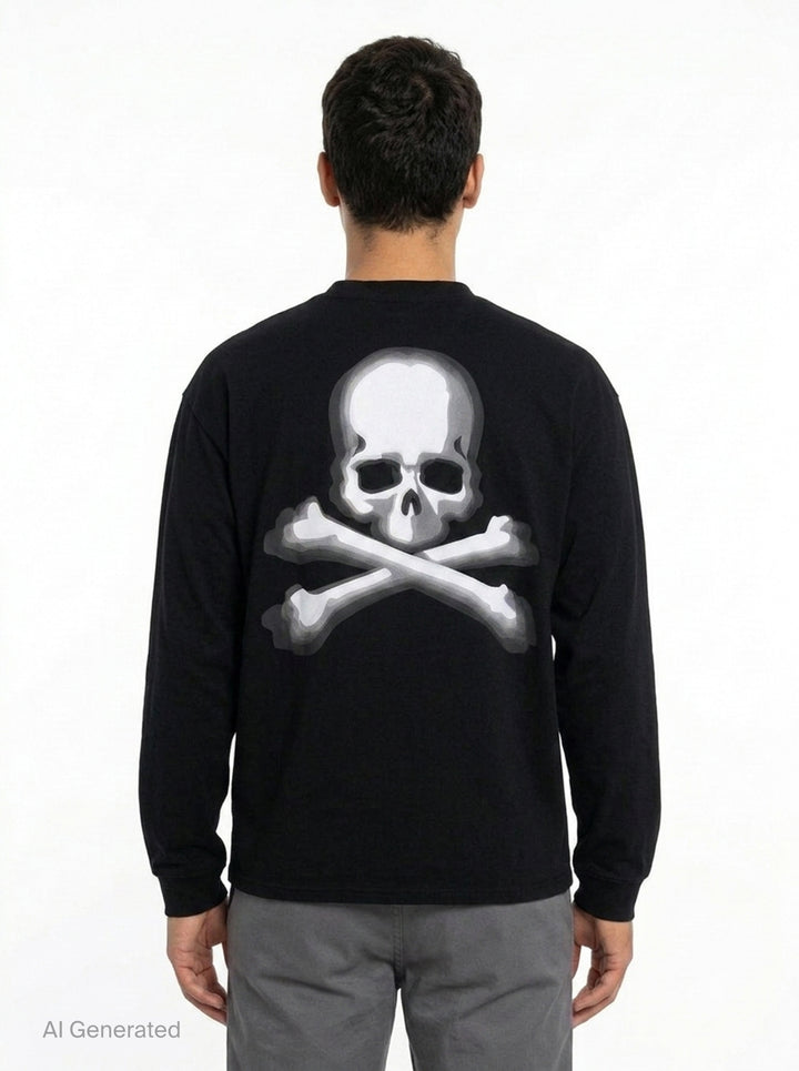 OG Boxy Long Sleeve Tee | Mastermind Japan | Club21 - back