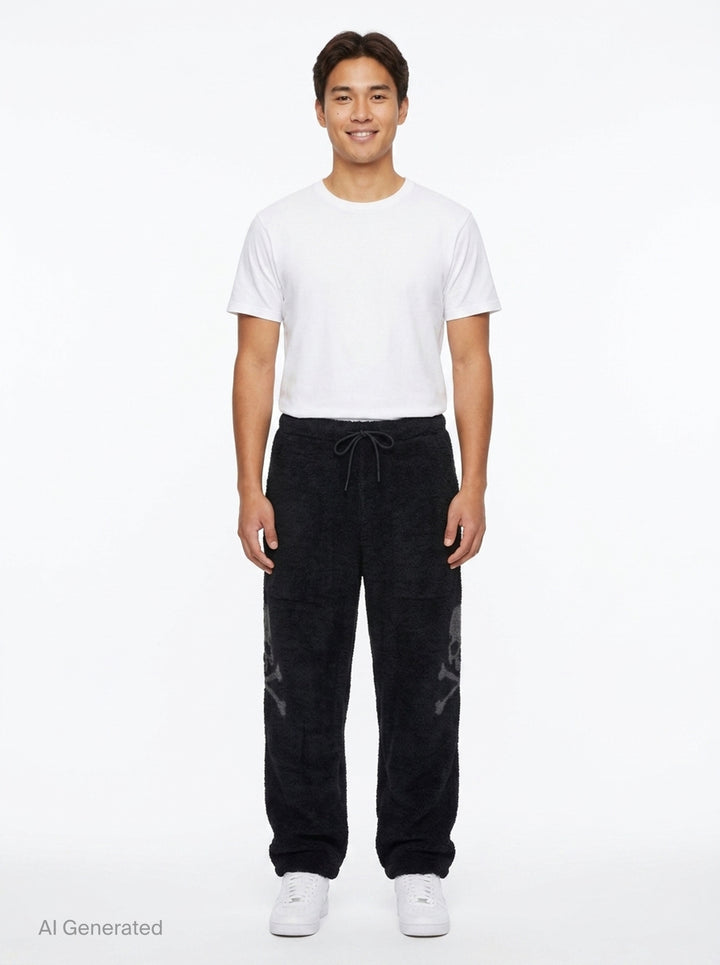 Skull Jacquard Lounge Pants | Mastermind | Club21 - front