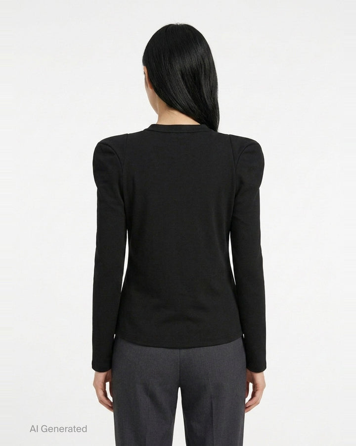 Foamy Shoulder Cardigan | Melitta Baumeister | Club21 - back