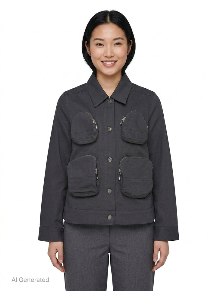 Front Pocket Cargo Blouson | Melitta Baumeister | Club21 - front