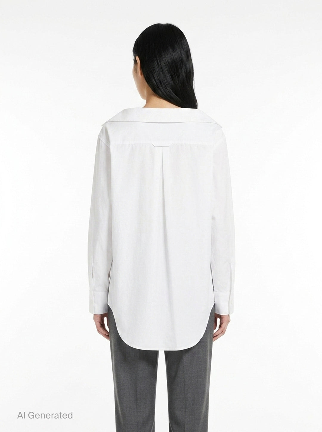 Pointy Collar Shirt | Melitta Baumeister | Club21 - back