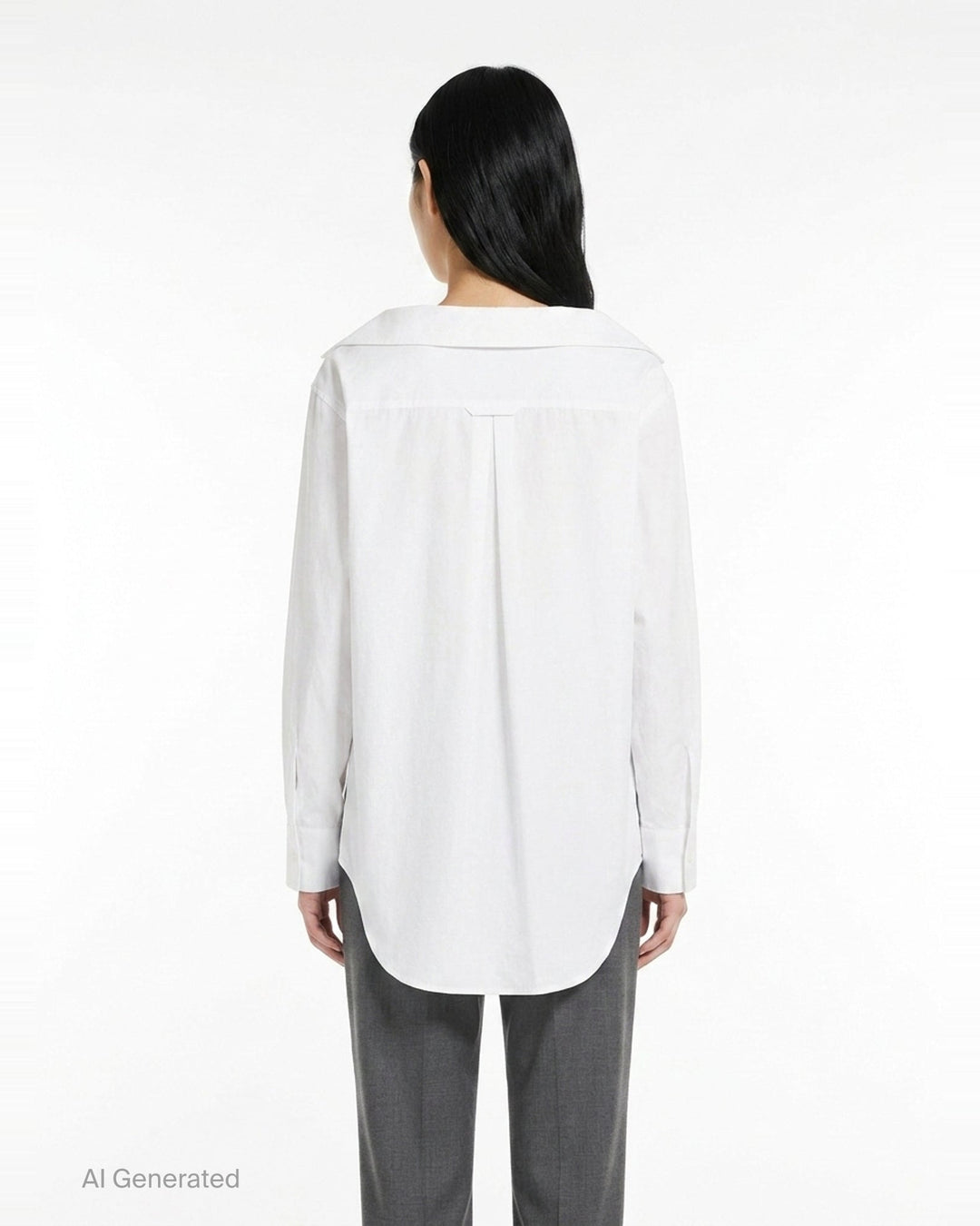 Pointy Collar Shirt | Melitta Baumeister | Club21 - back
