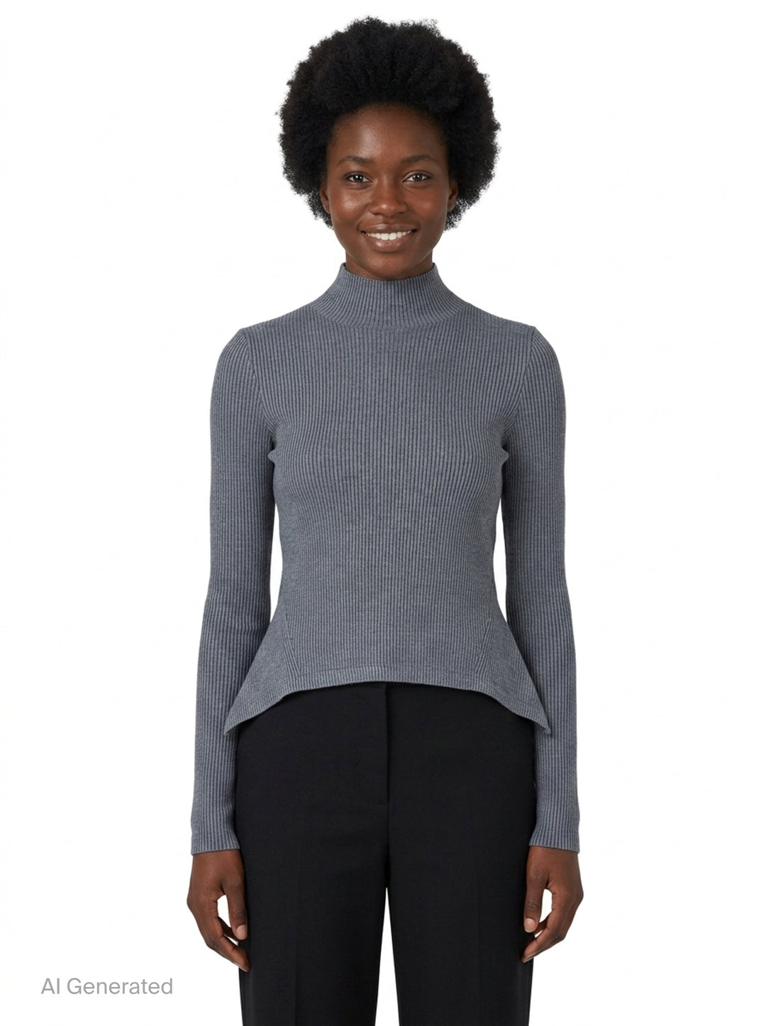 Pointy Turtleneck Sweater | Melitta Baumeister | Club21 - front