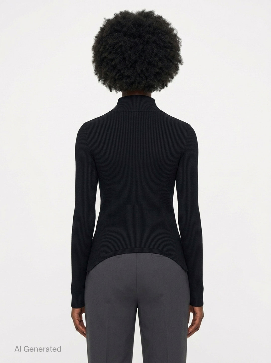 Pointy Turtleneck Sweater | Melitta Baumeister | Club21 - back
