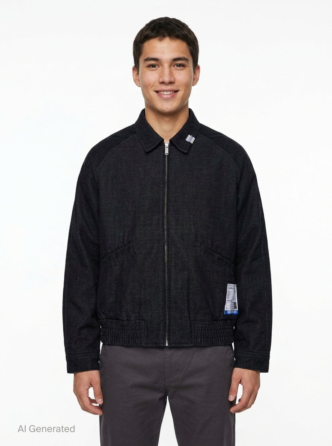 Corduroy Zip Blouson | Mihara Yasuhiro | Club21 - front