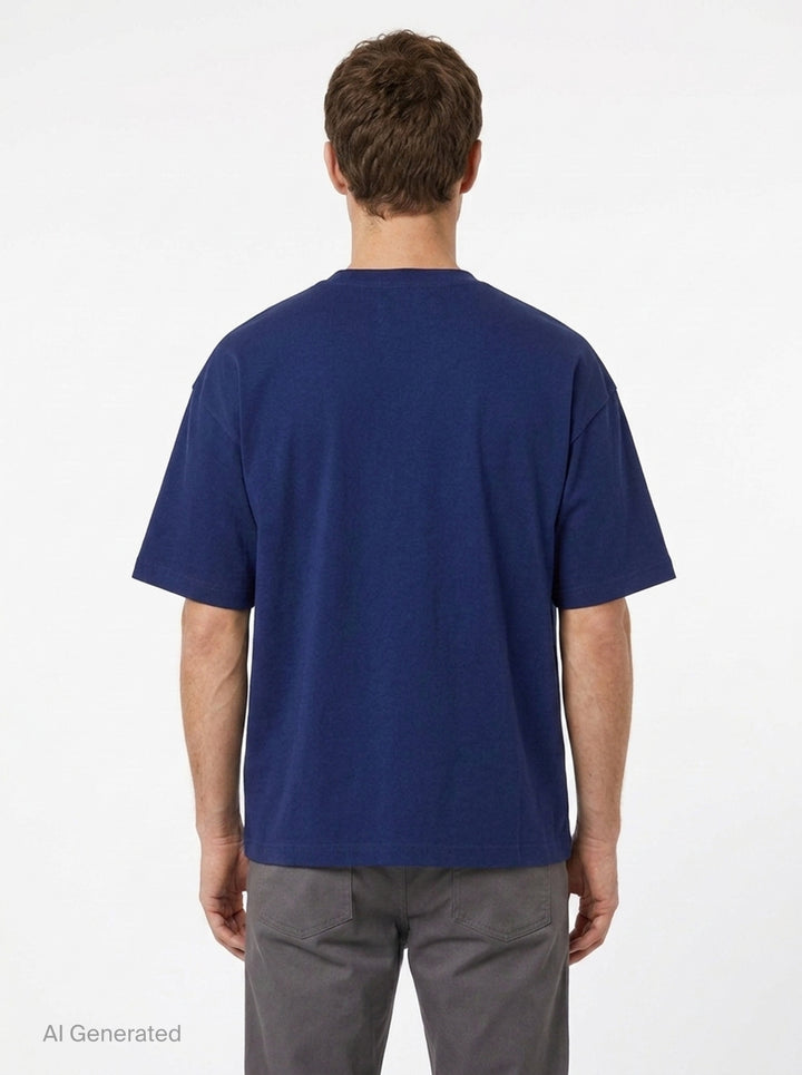 Heavy Weight Jersey Short Sleeve Pocket Tee | Mihara Yasuhiro | Club21 - back