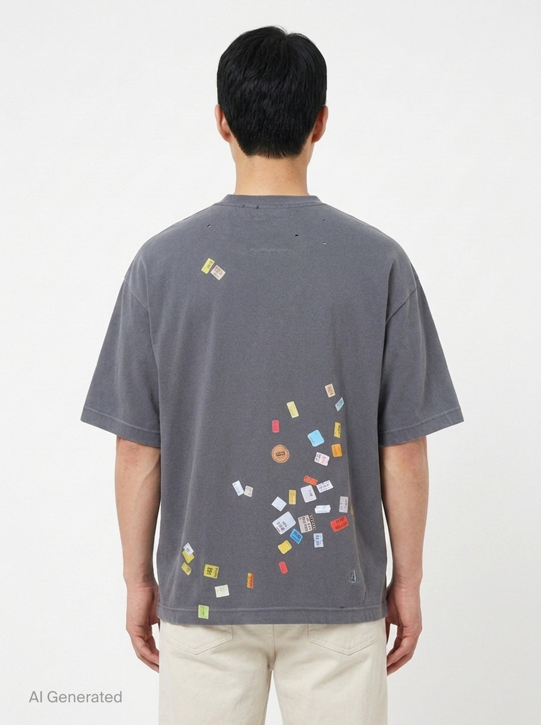 Price Sticker Tee | Mihara Yasuhiro | Club21 - back
