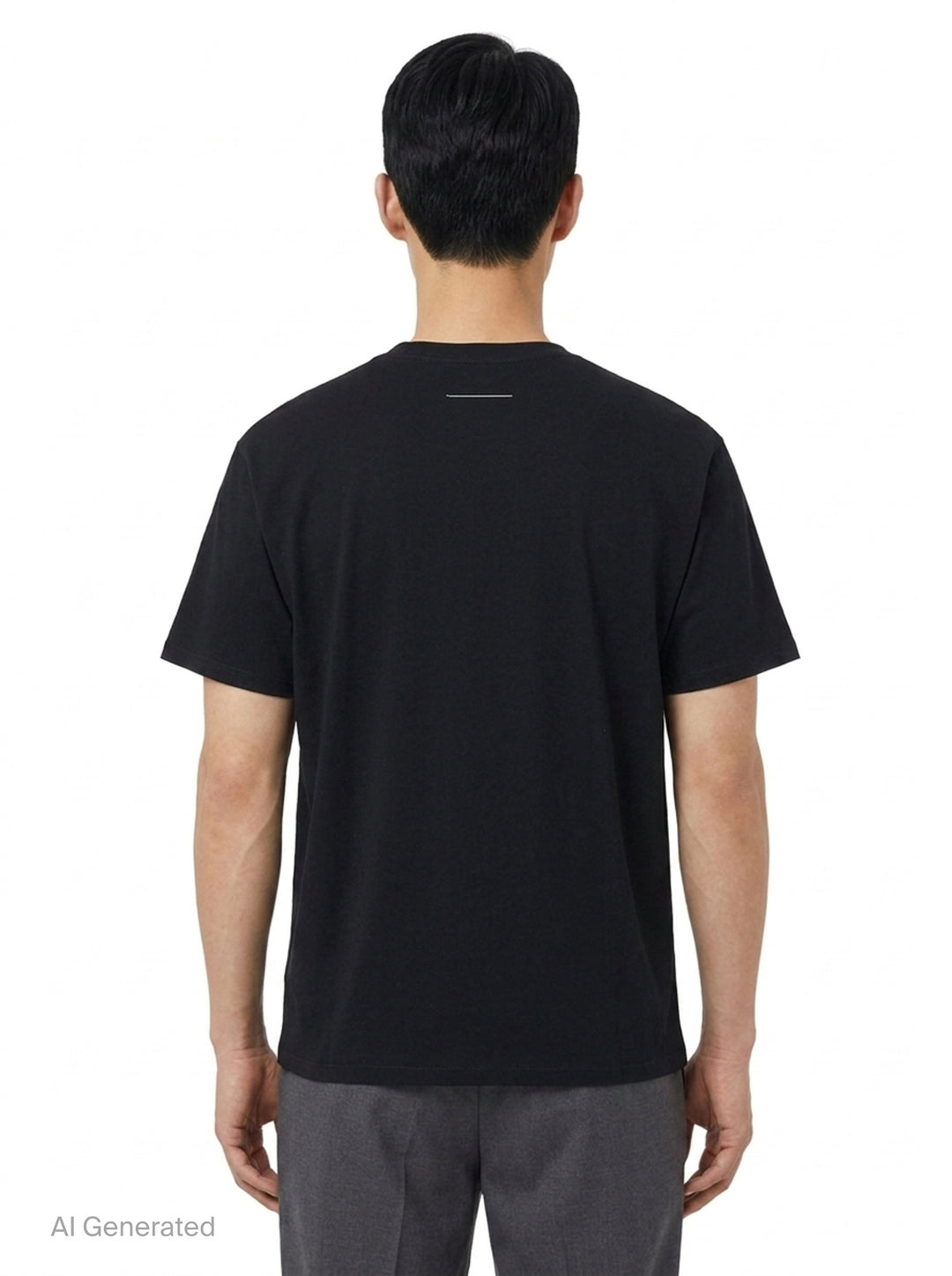 All-Over Logo Print Tee | MM6 Maison Margiela | Club21 - back