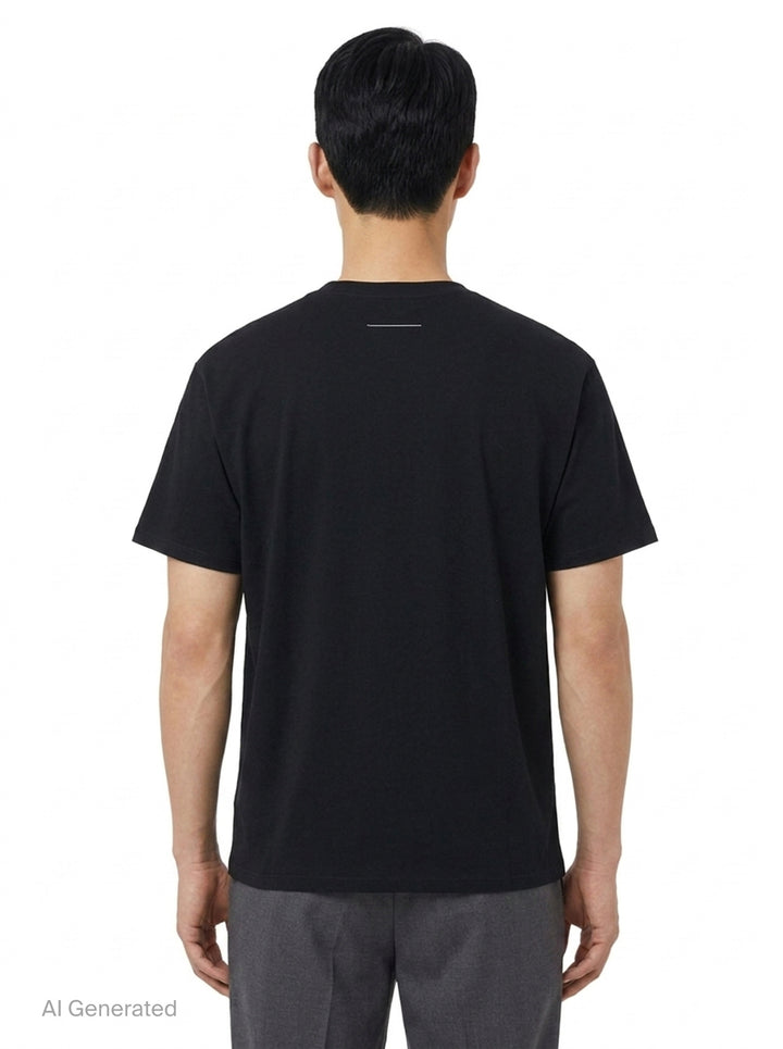 All-Over Logo Print Tee | MM6 Maison Margiela | Club21 - back