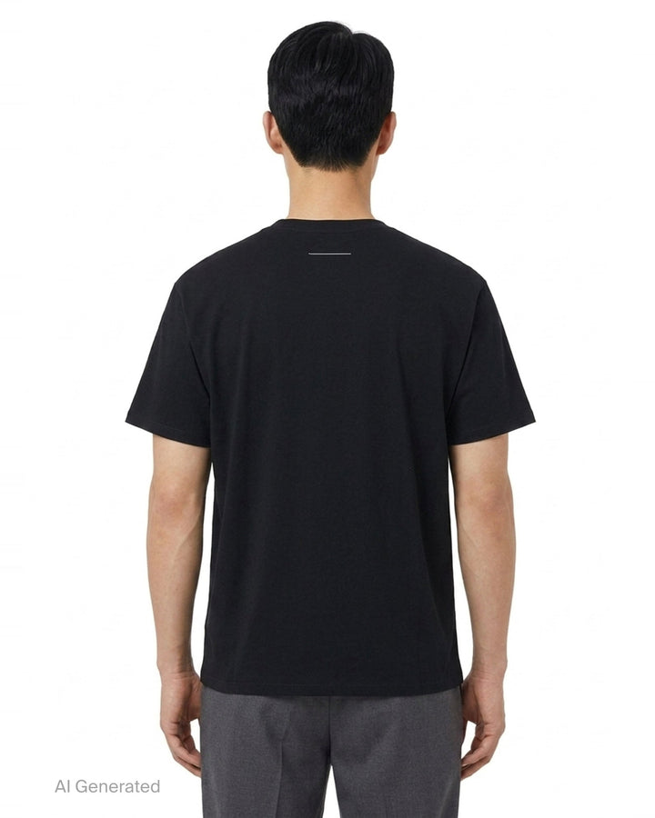 All-Over Logo Print Tee | MM6 Maison Margiela | Club21 - back