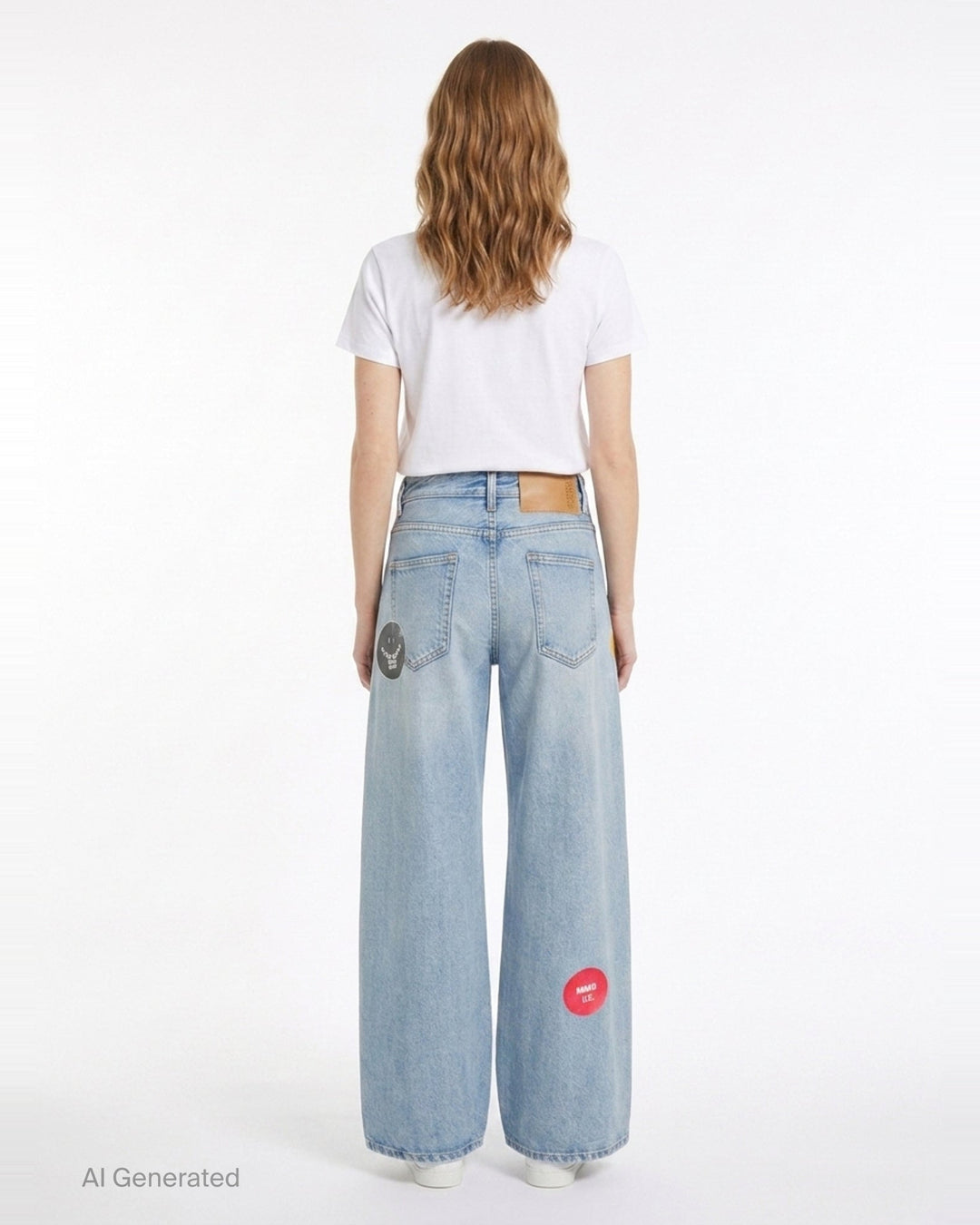 Five Pocket Patch Jeans | MM6 Maison Margiela | Club21 - back