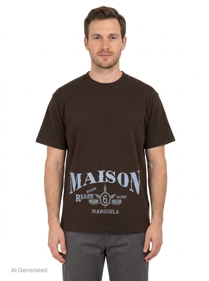 Heavy Cotton Jersey Tee | MM6 Maison Margiela | Club21 - front
