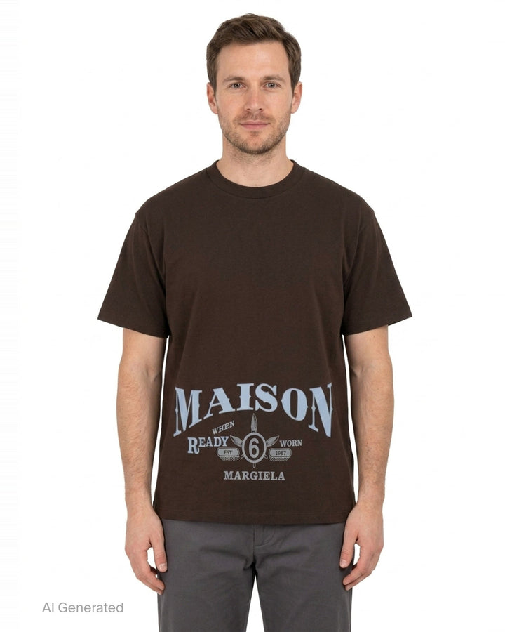 Heavy Cotton Jersey Tee | MM6 Maison Margiela | Club21 - front