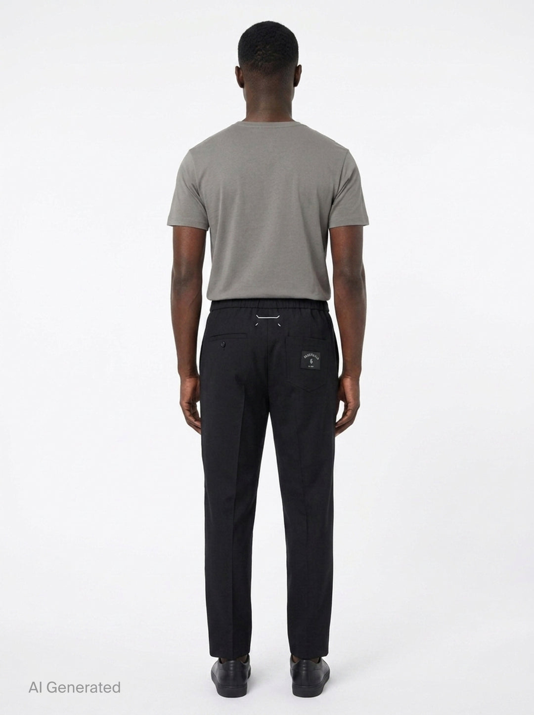 Light Wool Blend Pants | MM6 | Club21 - back