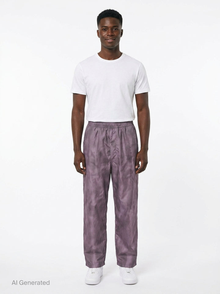 Sky Dye Nylon Pants | MM6 | Club21 - front