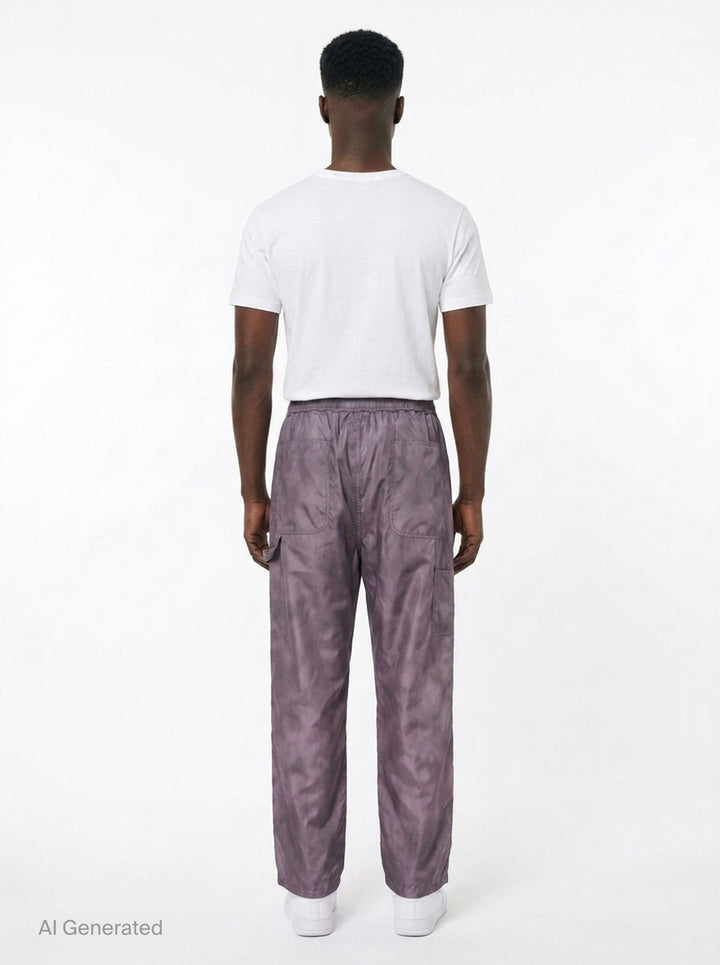 Sky Dye Nylon Pants | MM6 | Club21 - back