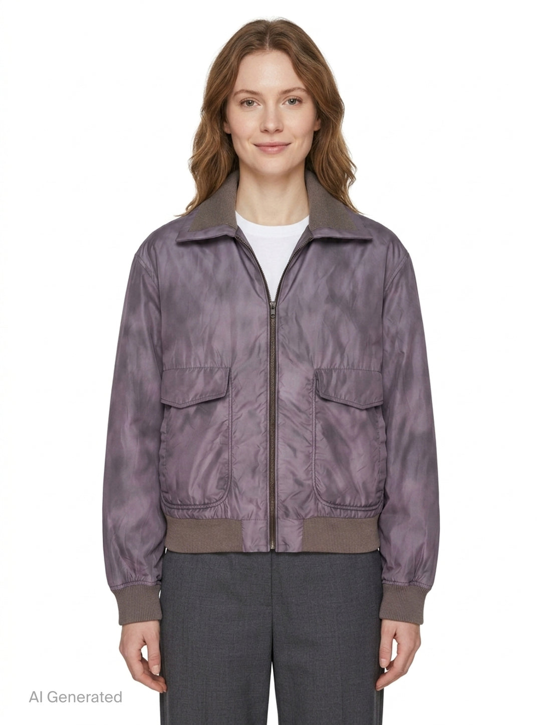 Sky Dye Nylon Sports Jacket | MM6 Maison Margiela | Club21 - front