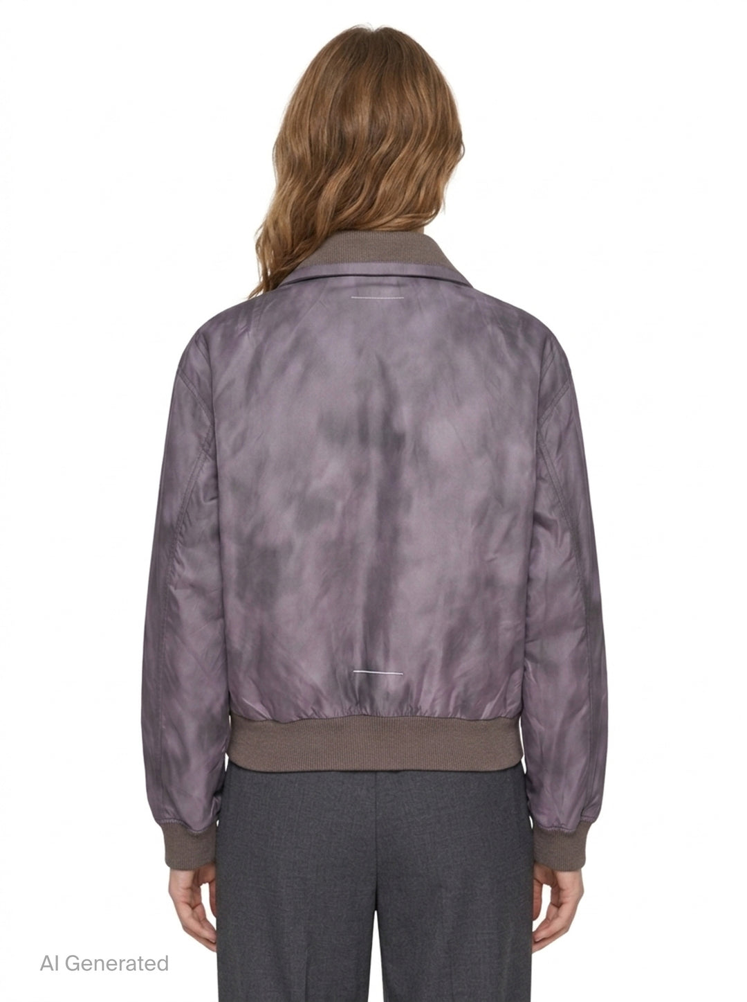 Sky Dye Nylon Sports Jacket | MM6 Maison Margiela | Club21 - back