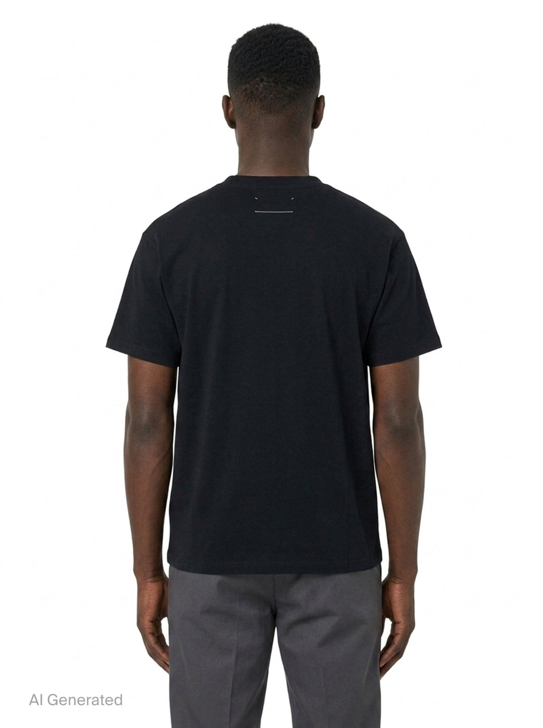 Sticker Print Cotton Jersey Tee | MM6 Maison Margiela | Club21 - back