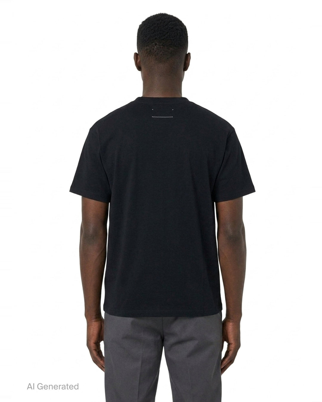 Sticker Print Cotton Jersey Tee | MM6 Maison Margiela | Club21 - back