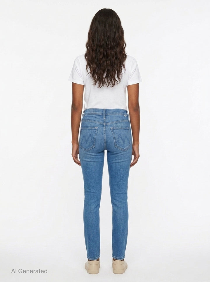 Mid Rise Dazzler Jeans | Mother | Club21 - back