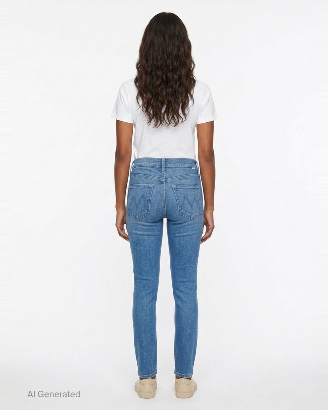 Mid Rise Dazzler Jeans | Mother | Club21 - back