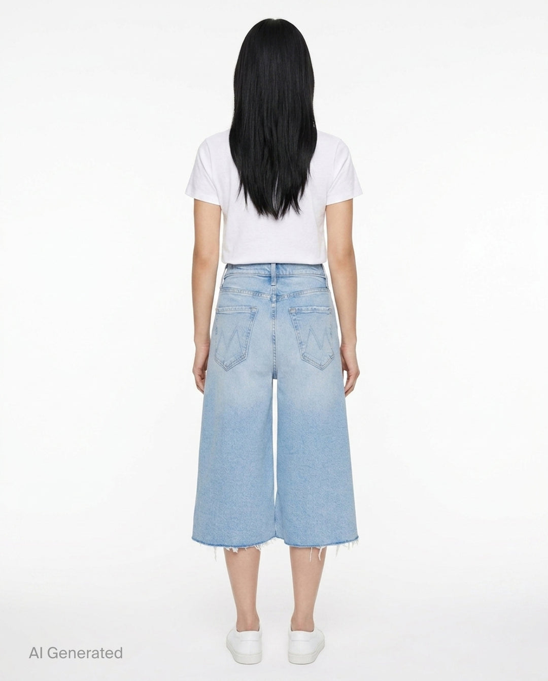 Whole Lot Zip Fray Shorts | Mother | Club21 - back