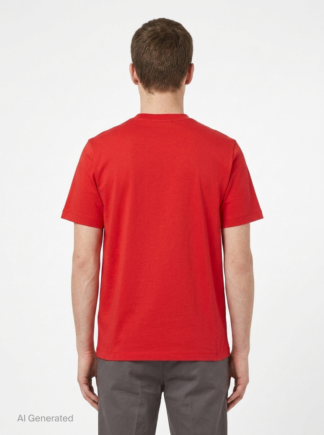 Brushstroke Logo T-Shirt | MSGM | Club21 - back