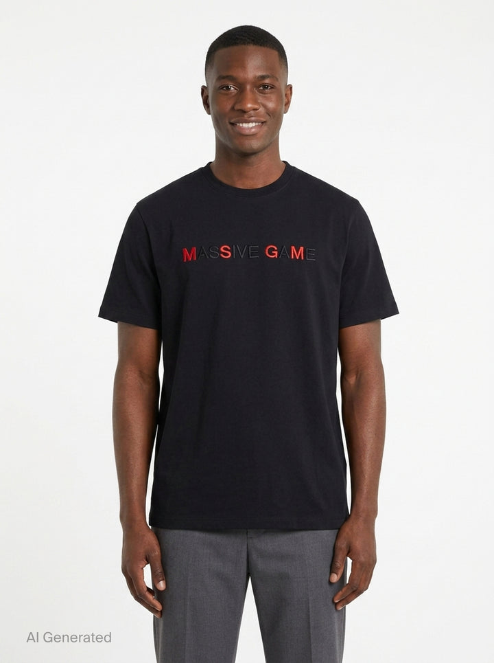 Massive Game Embroidery Tee | MSGM | Club21 - front