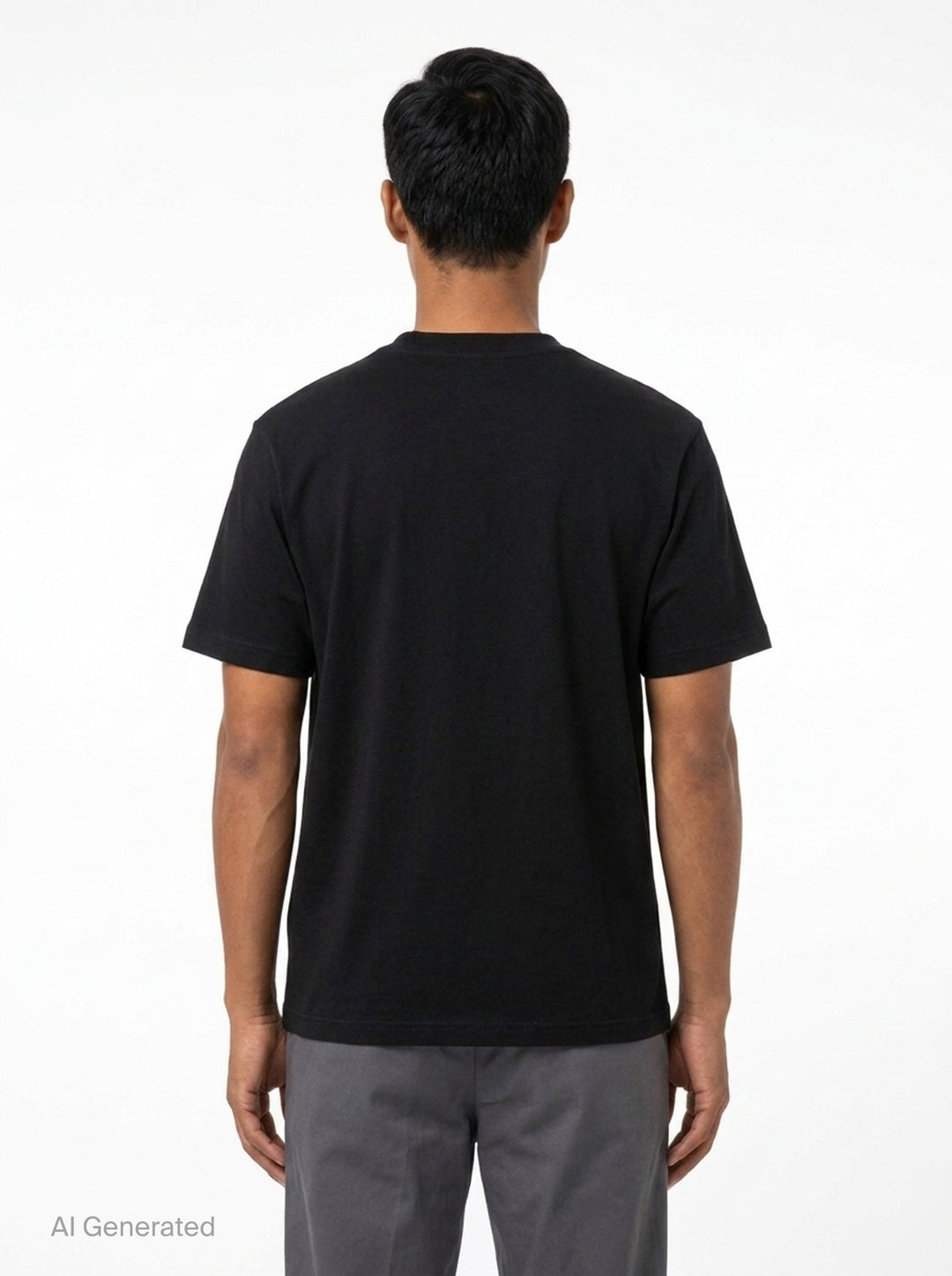 Micro Logo Short Sleeve Tee | MSGM | Club21 - back