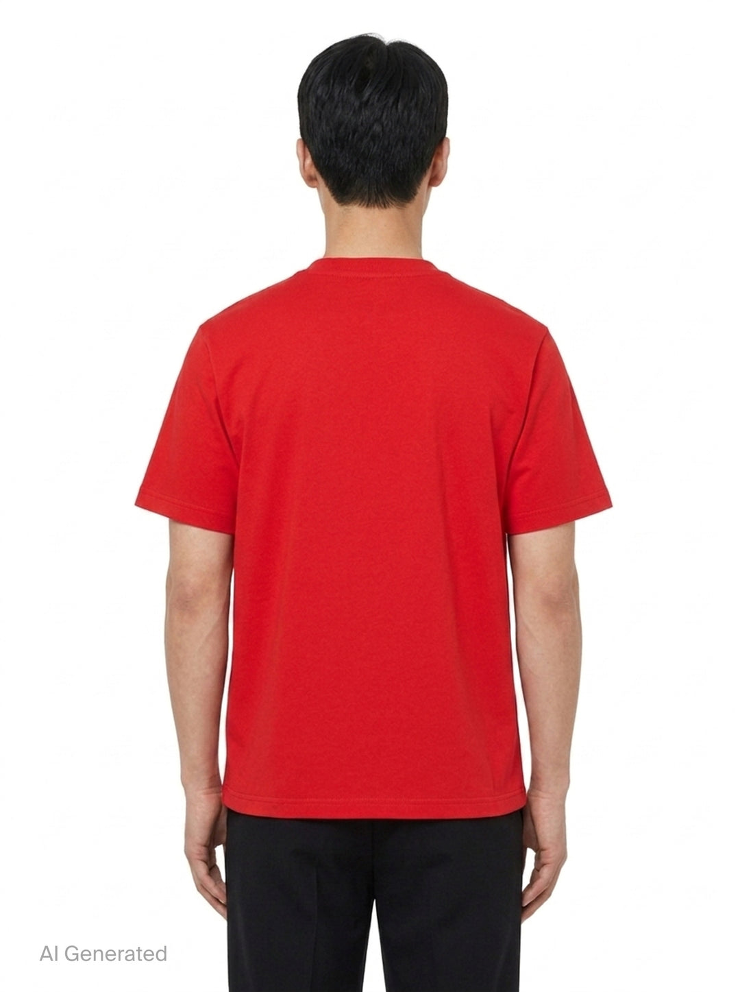 Micro Logo Short Sleeve Tee | MSGM | Club21 - back