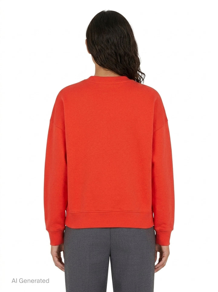 Sleeping Cat Embroidery Sweatshirt | MSGM | Club21 - back