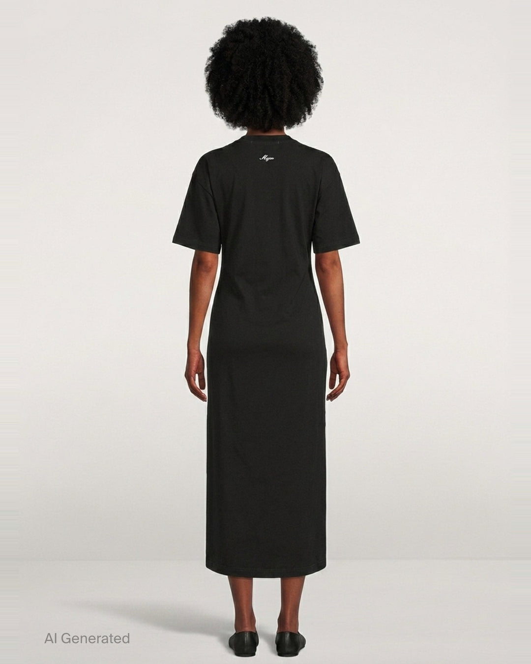 Tank Top Print T-Shirt Dress | MSGM | Club21 - back