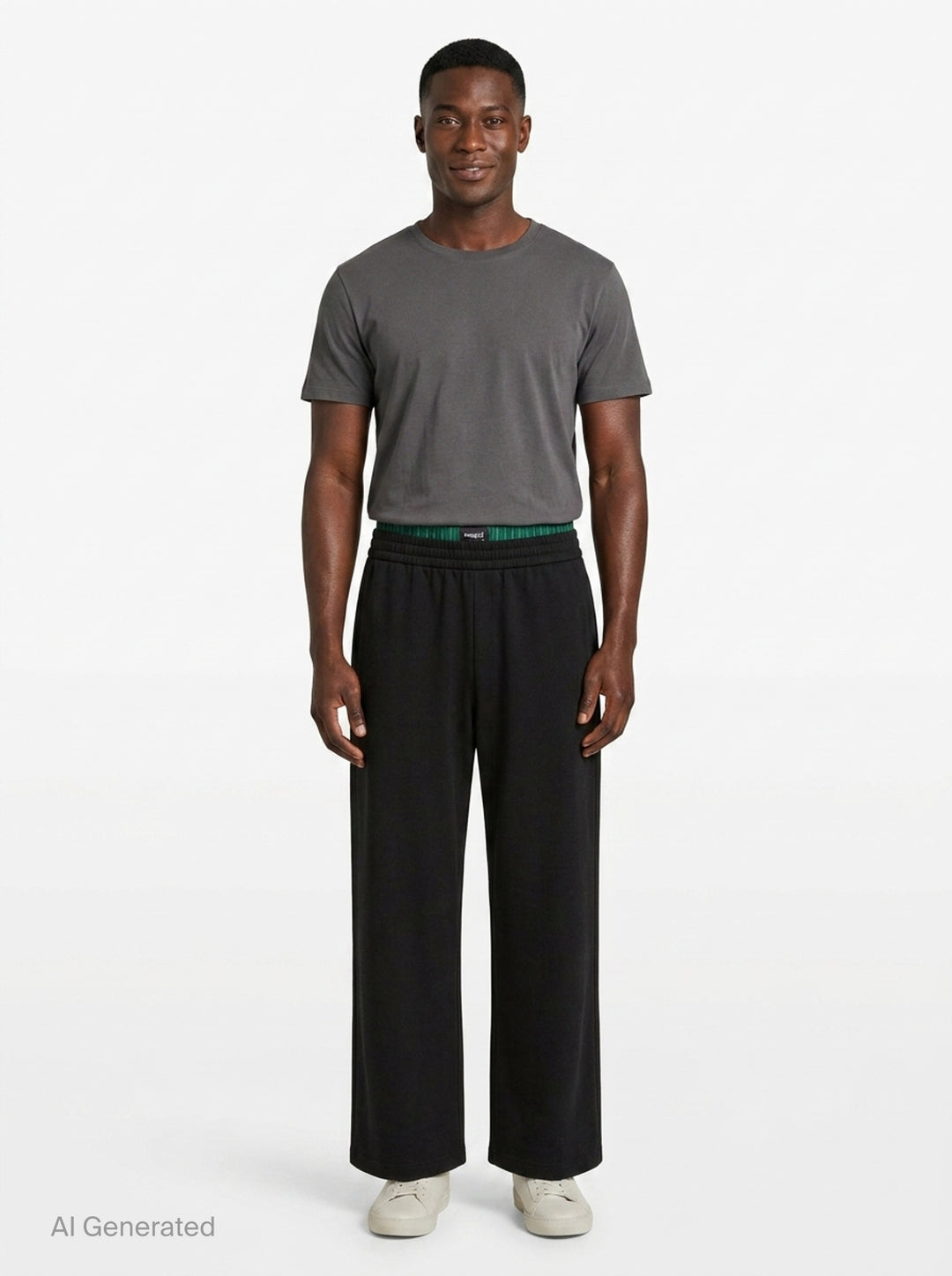 Two Layer Waistband Pants | MSGM | Club21 - front