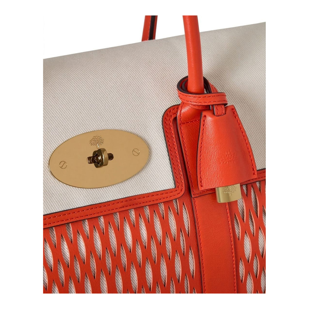 Bayswater Leather Canvas Cut-Out | Mulberry | Club21 - packshot