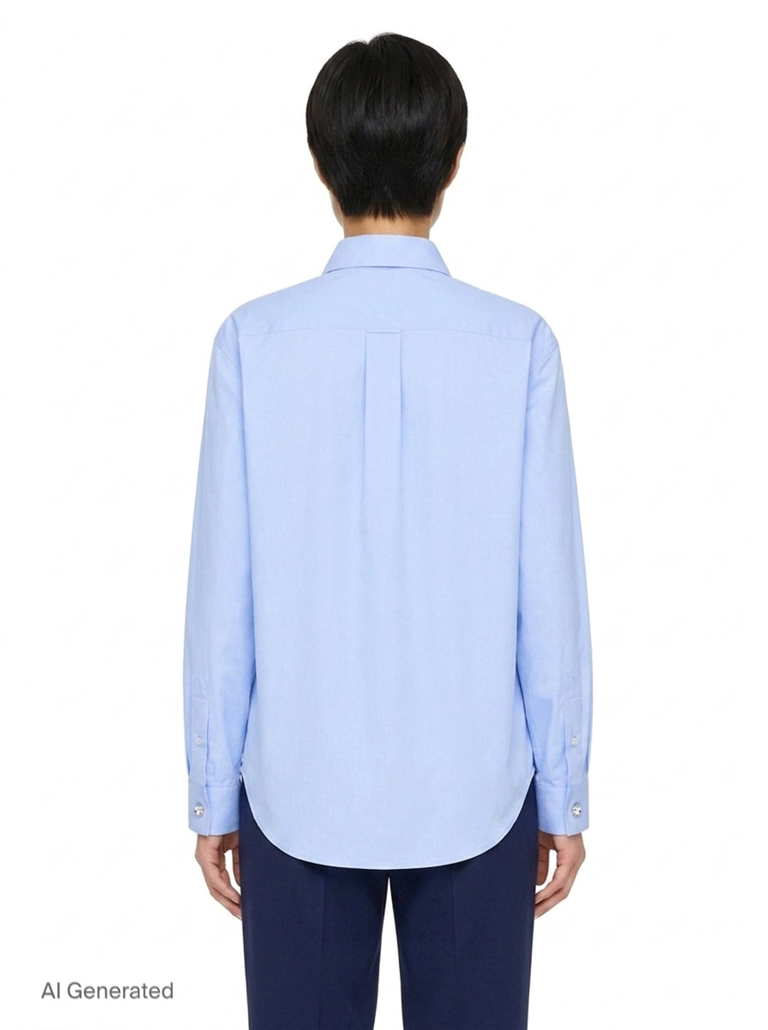 Crystal Button Poplin Shirt | N°21 | Club21 - back