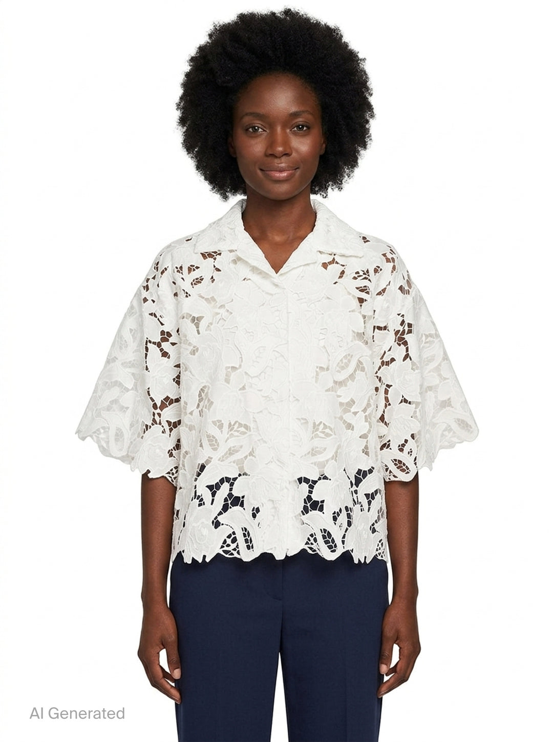 Floral Lace Blouse | N°21 | Club21 - front