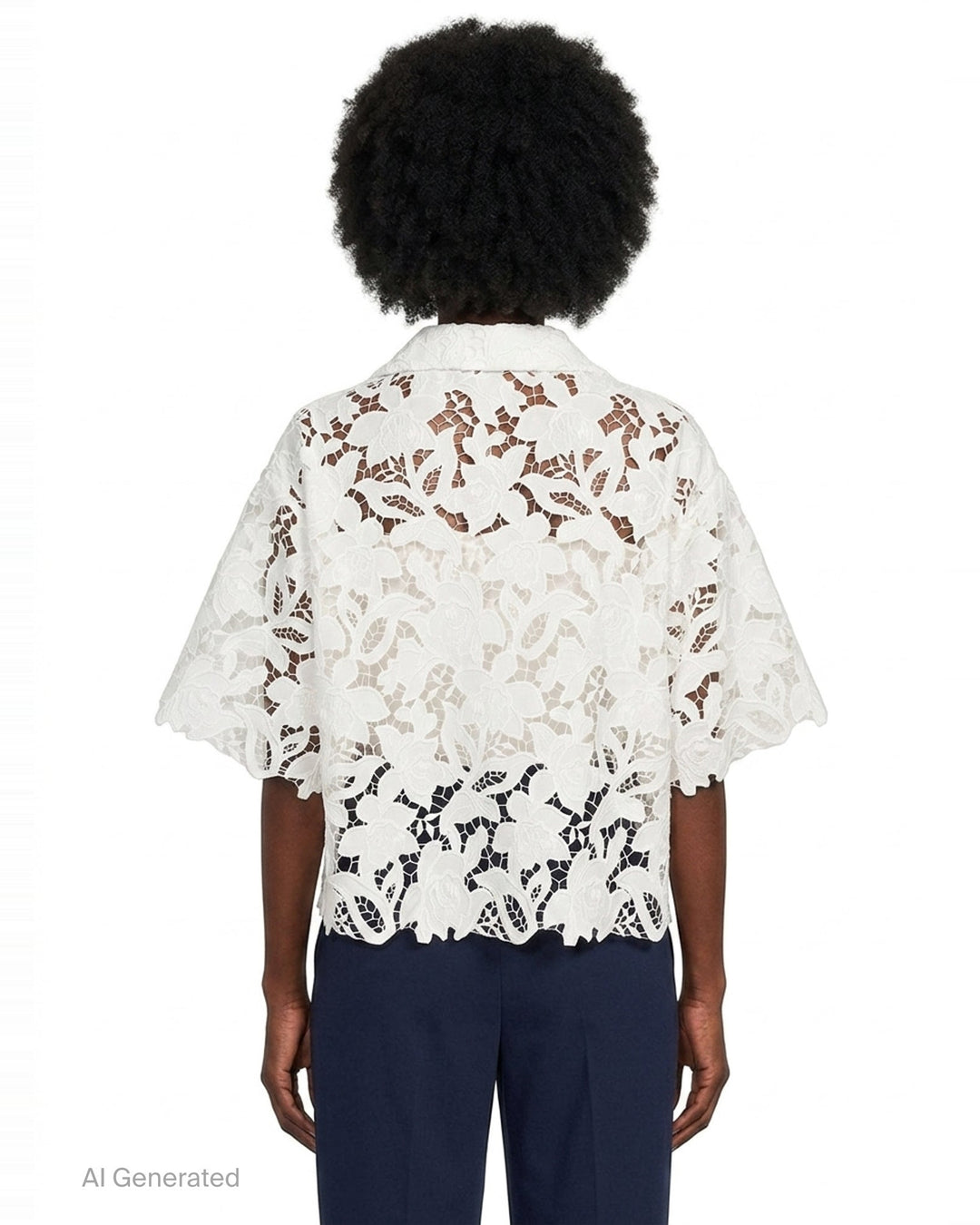 Floral Lace Blouse | N°21 | Club21 - back