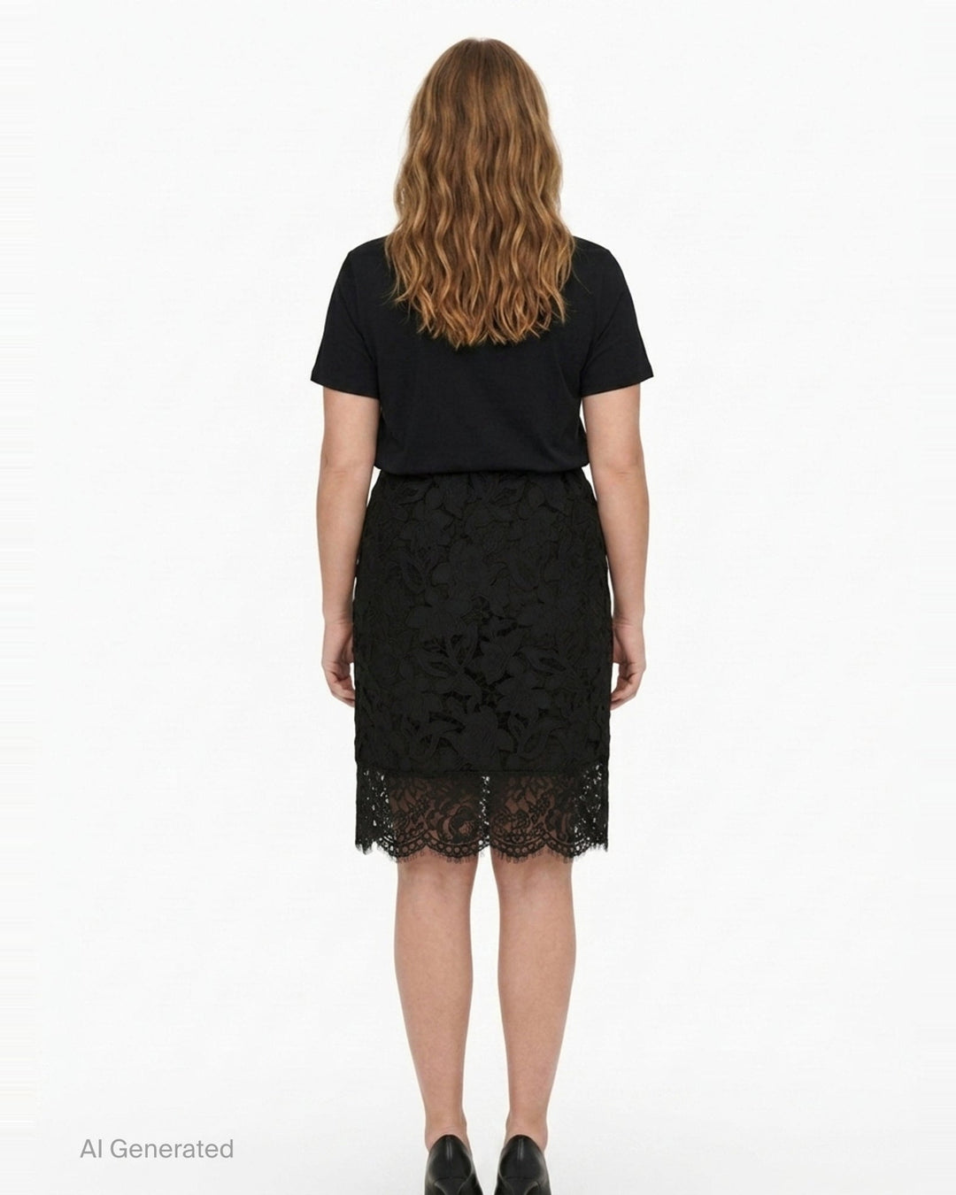 Floral Lace Pencil Skirt | N°21 | Club21 - back