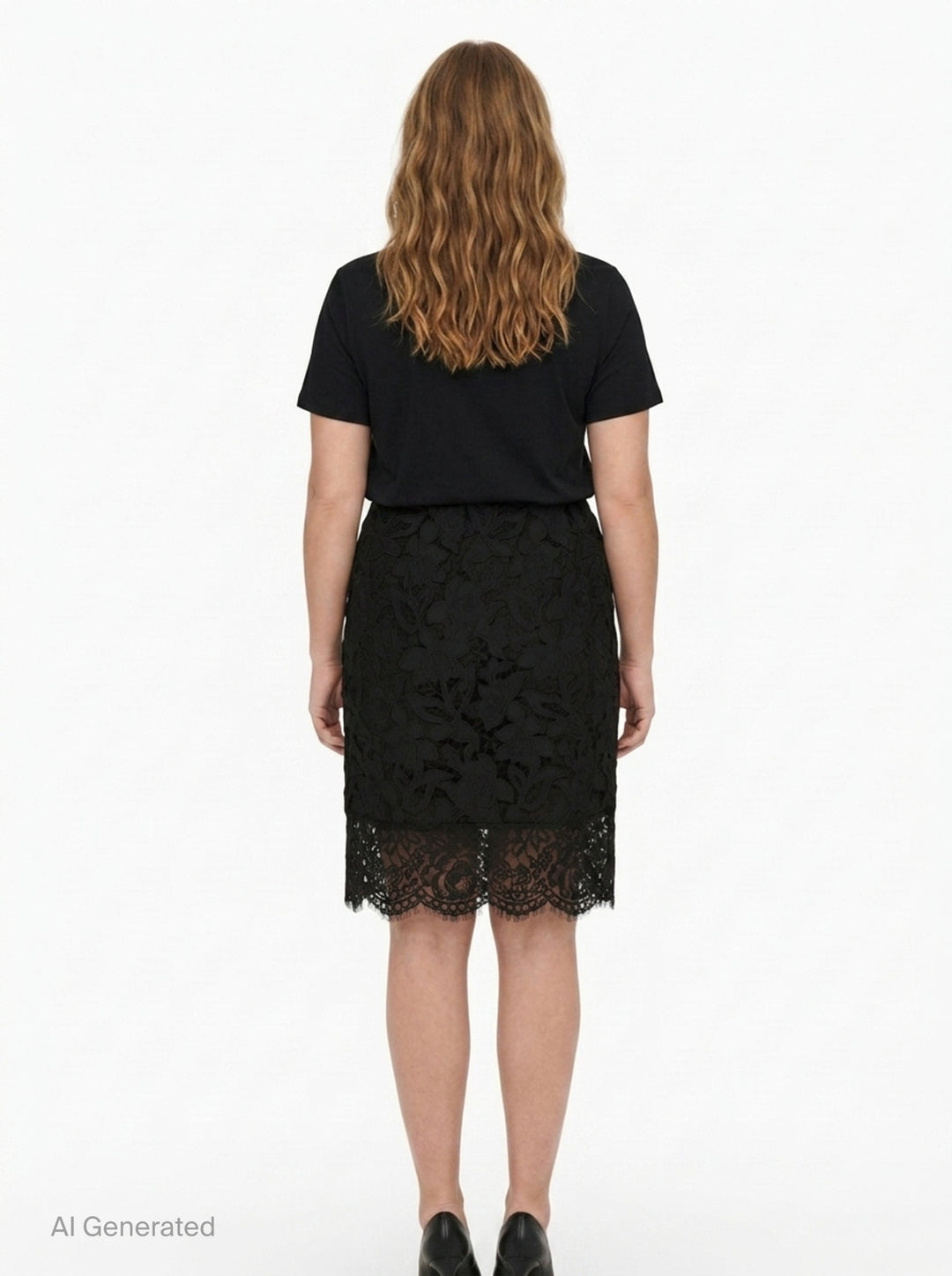 Floral Lace Pencil Skirt | N°21 | Club21 - back