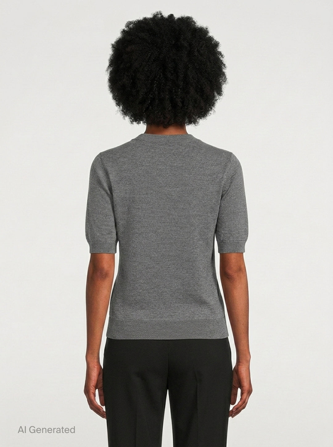Lace Detail Crew Neck Knit | N°21 | Club21 - back